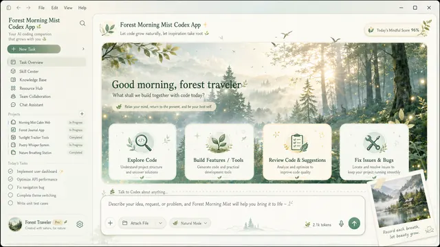 Forest Morning Mist
