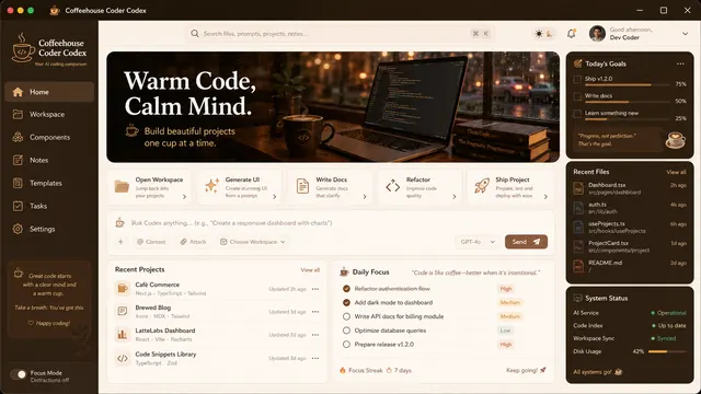 Coffeehouse Coder