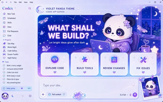 Violet Panda